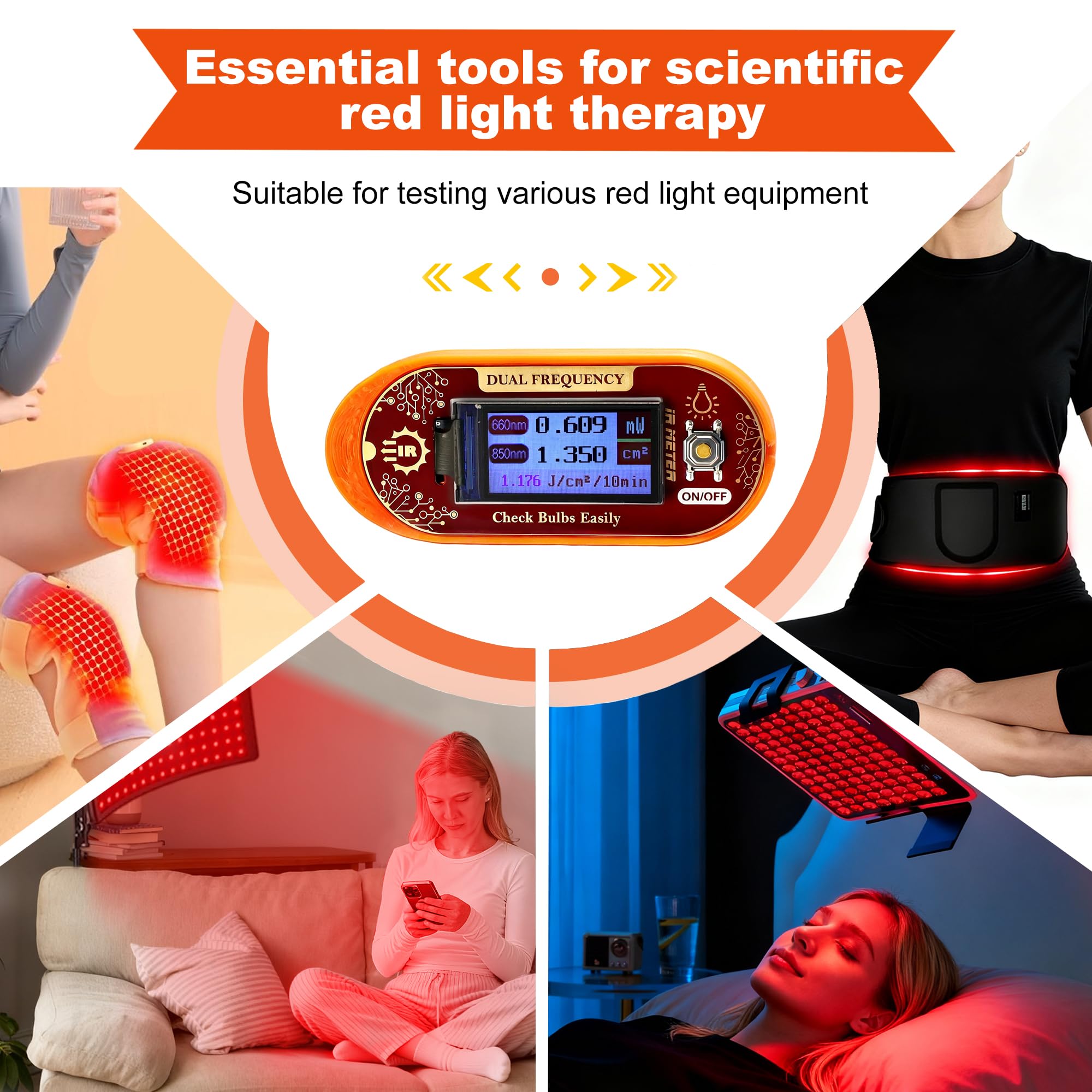 UNIHYK dual-wavelength tool supports red-light devices for skincare and recovery routines.