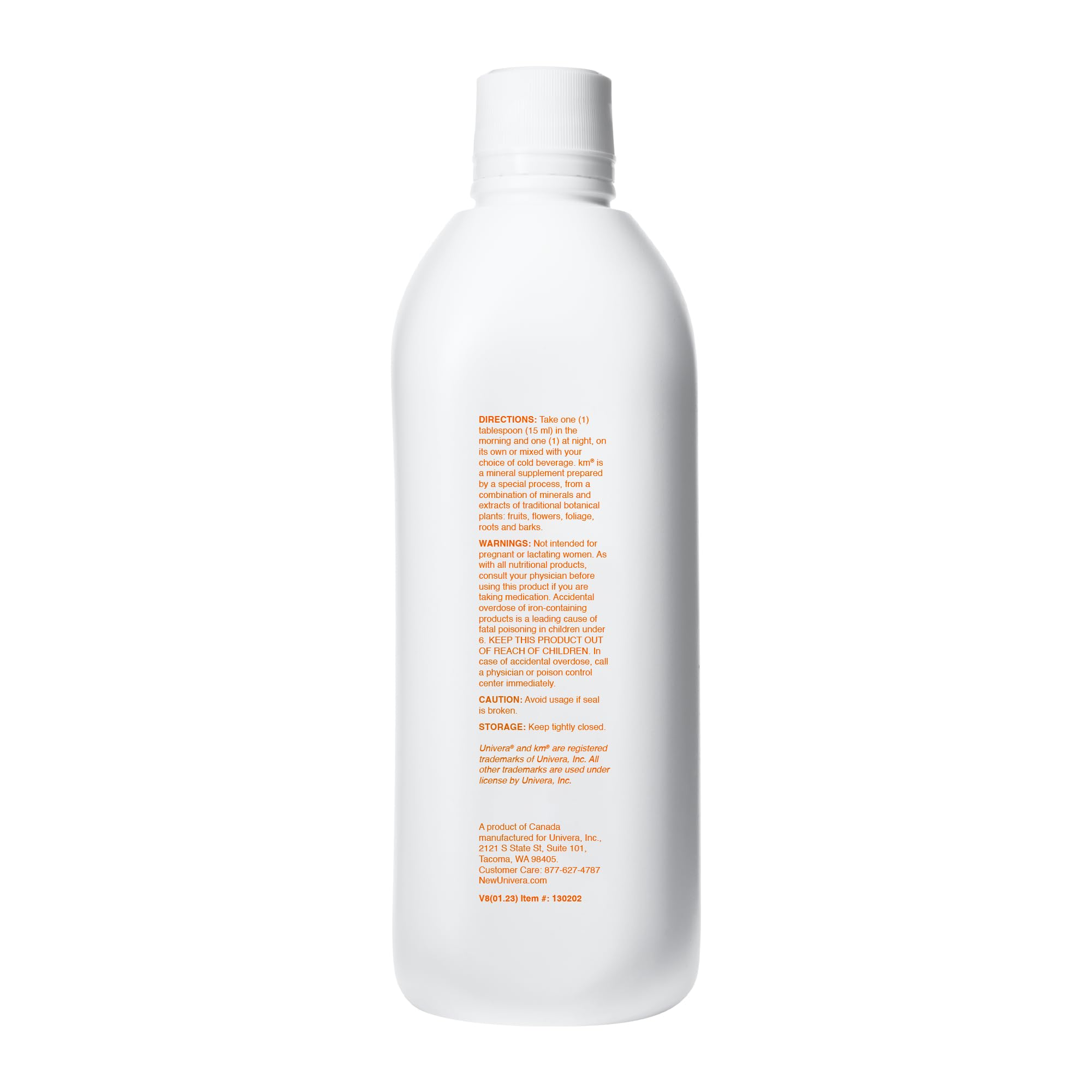 Earthy tone packaging suggesting a plant based mineral formulation