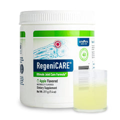 Univera RegeniCARE green apple powder tub for convenient daily joint support