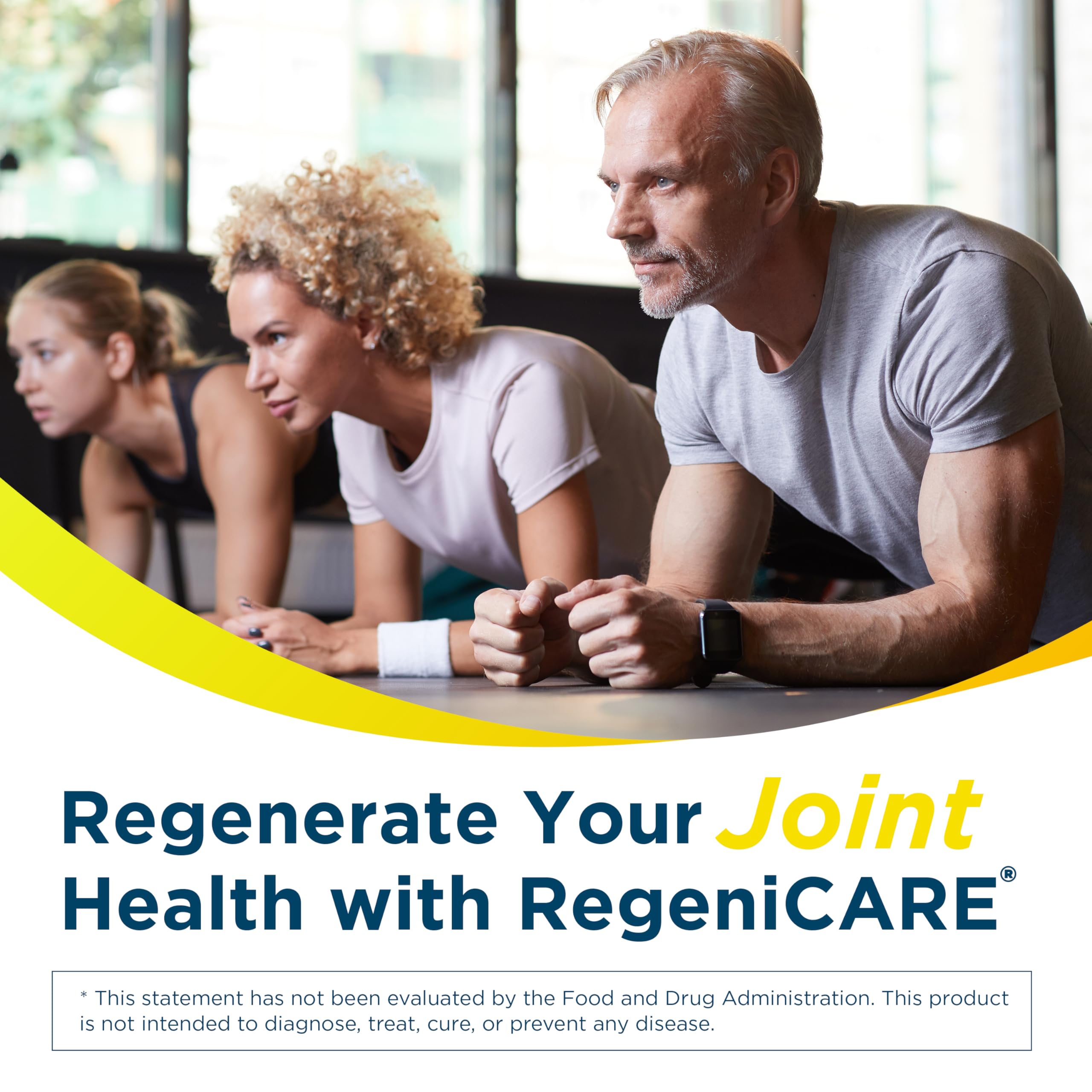 Close-up of Univera RegeniCARE mango canister highlighting premium joint formula