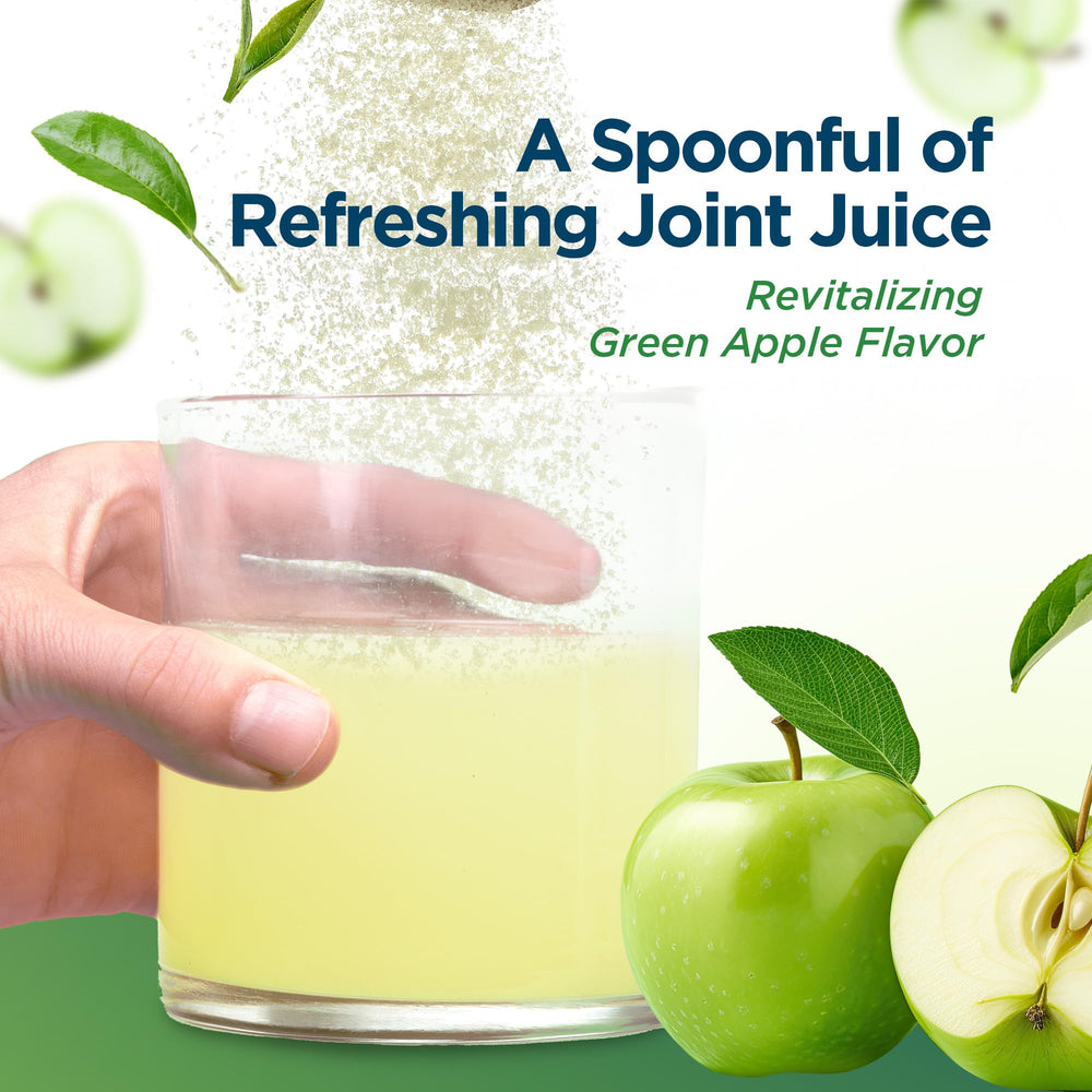 Glass of prepared RegeniCARE drink showing smooth, flavorful daily supplementation