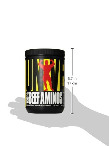 cGMP manufacturing badge near Universal Nutrition Beef Aminos label