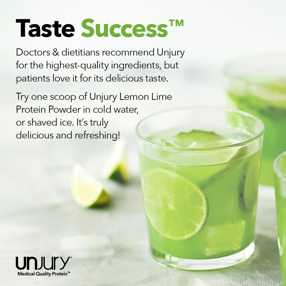 Unjury Lemon Lime gluten-free kosher icons on packaging reassure dietary needs.