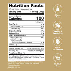 Pourable vanilla protein for quick, satisfying post-workout drinks