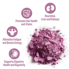 UNLEASH'D ORGANIC mulberry juice powder packaging—eco-friendly and clean ingredients
