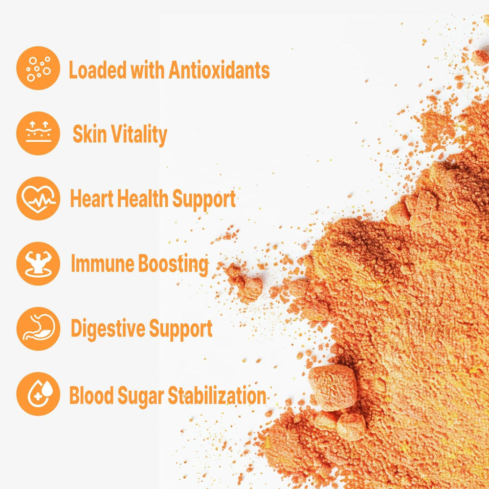 UNLEASH'D Goji Berry Powder glass shows smooth mixing into beverages