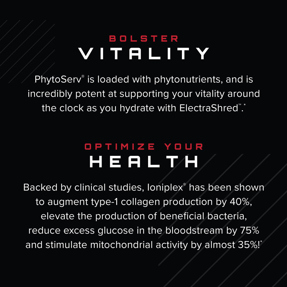 Closeup of Electrashred label highlighting natural flavors and testing.