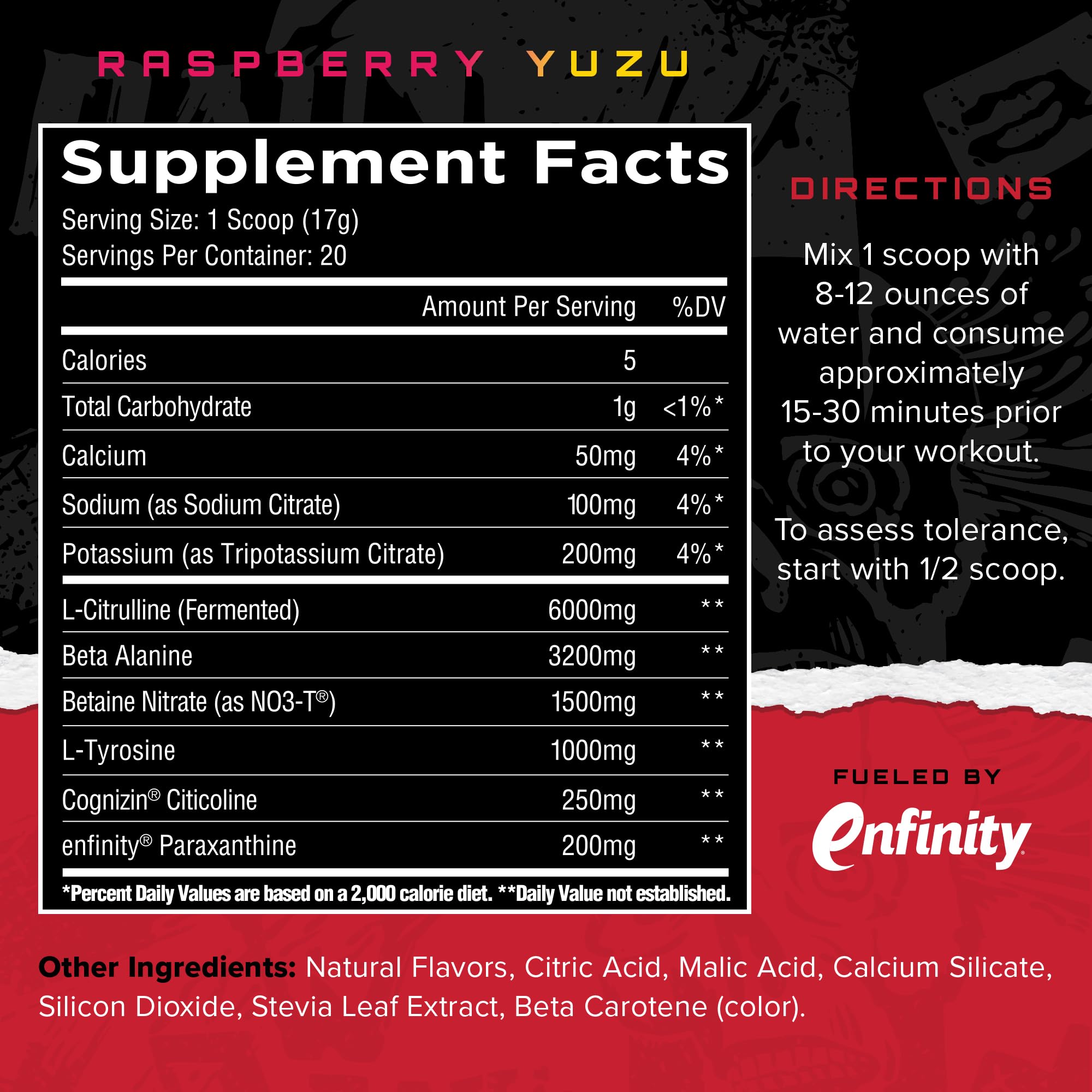 Unmatched Outlier pour action showing Raspberry Yuzu flavor and smooth mix