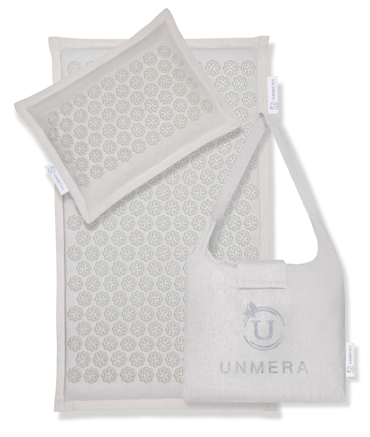 UNMERA Acupressure Mat camellia nails for targeted back relief