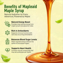 Untapped Lime Mapleaid being poured for electrolyte-rich refreshment
