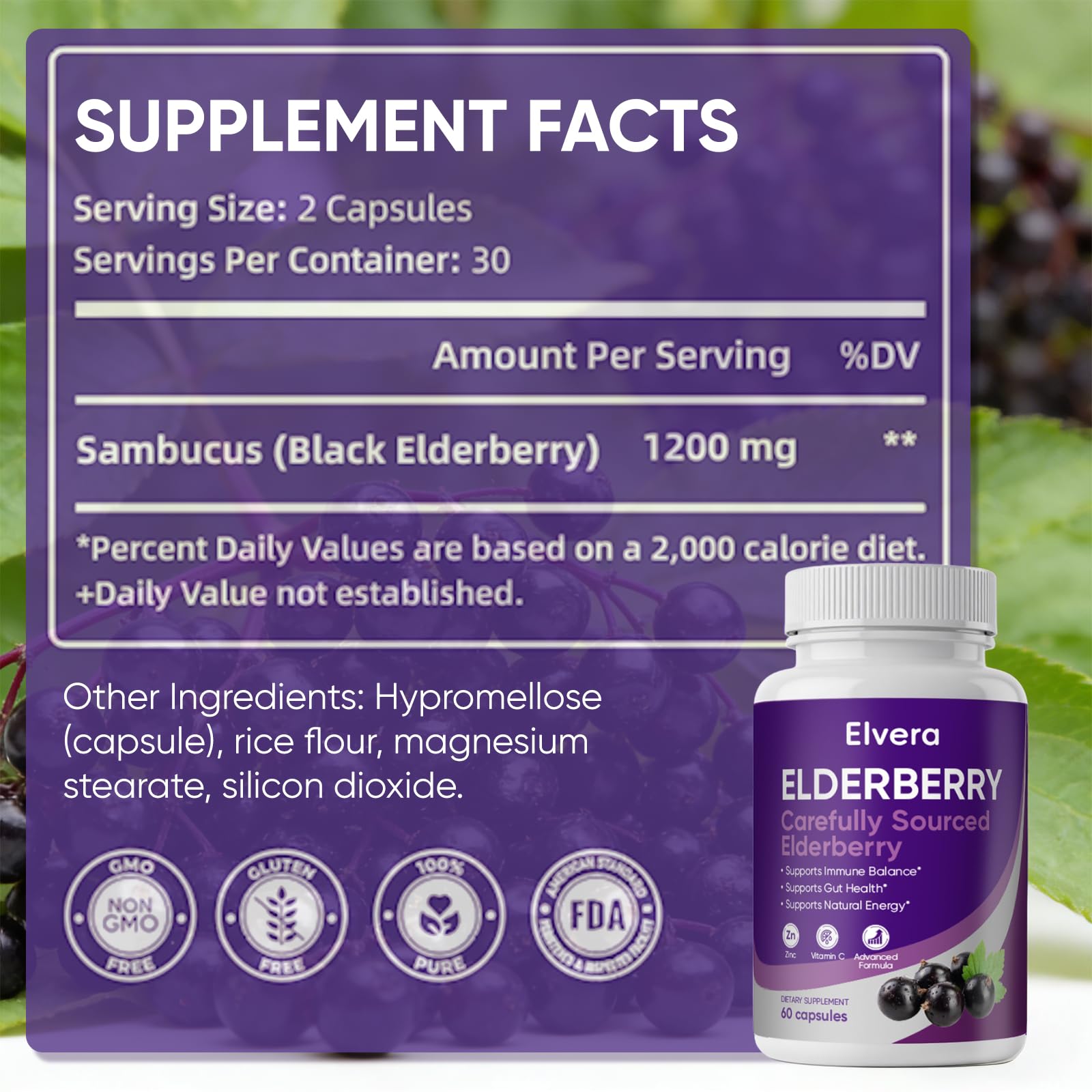 UOZXIL Elvera packaging on shelf invites practical daily health support