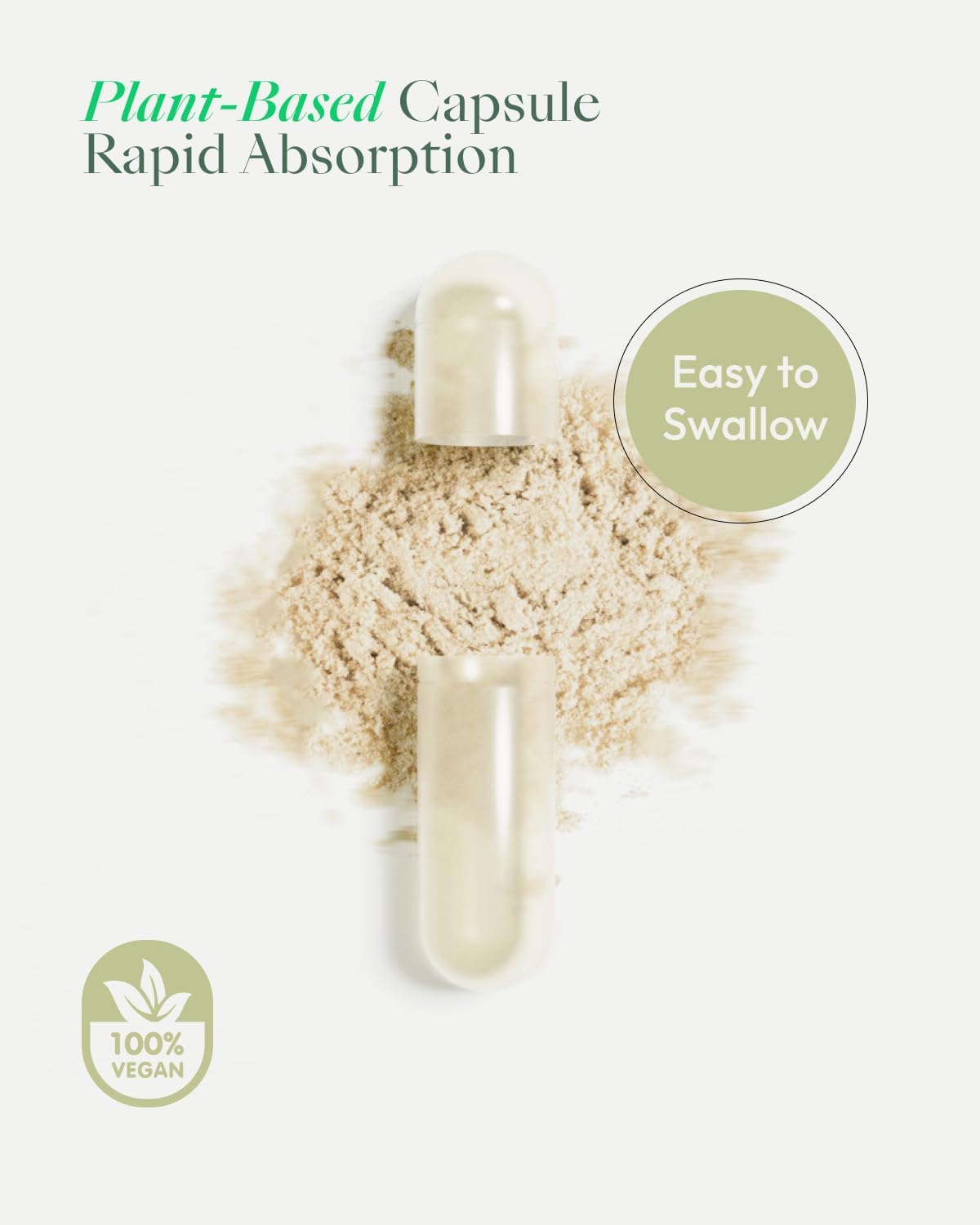 Upbe Ashwagandha third-party lab seal highlighting safety and purity