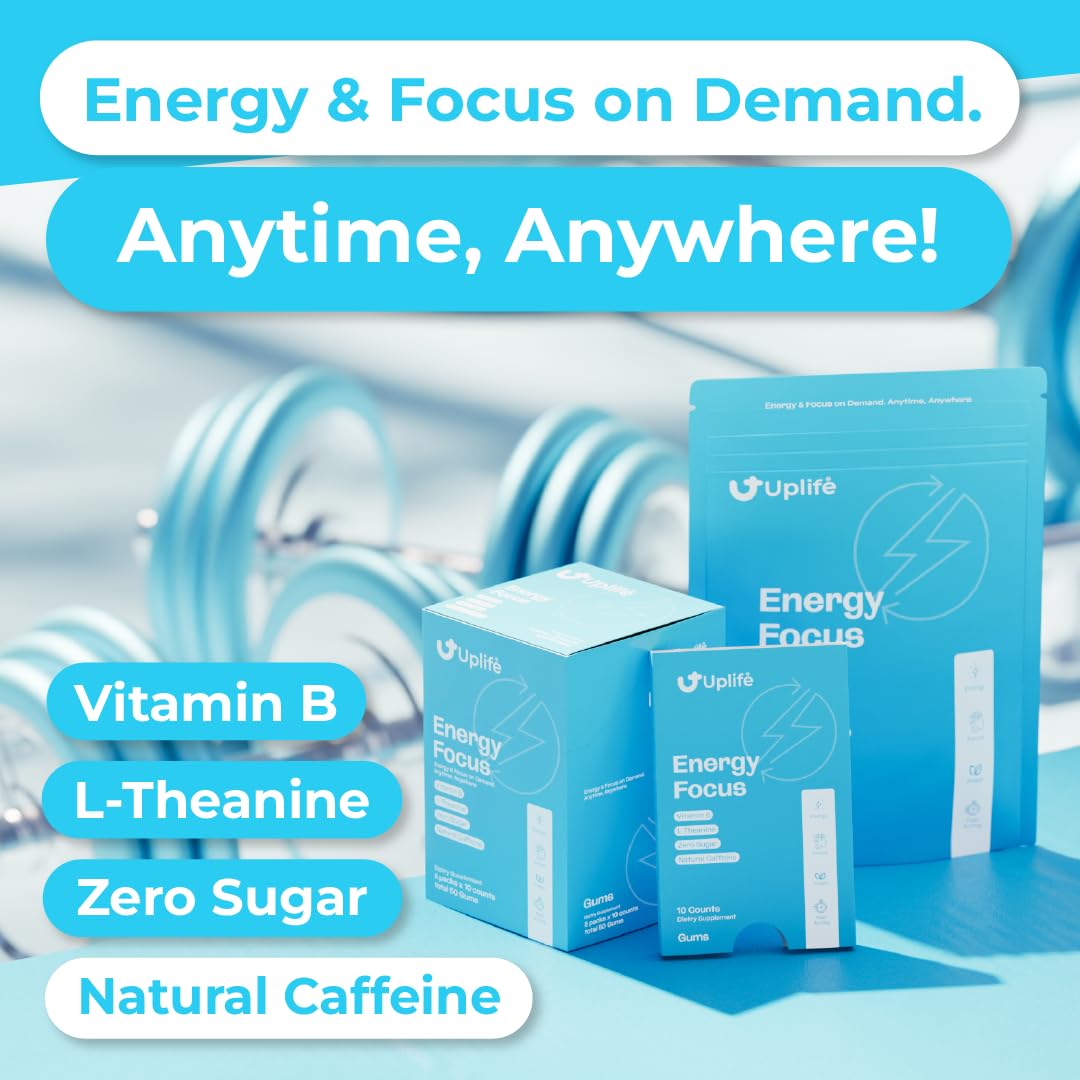 UPLIFE Energy Bundle designed for travel and on-the-go energy.