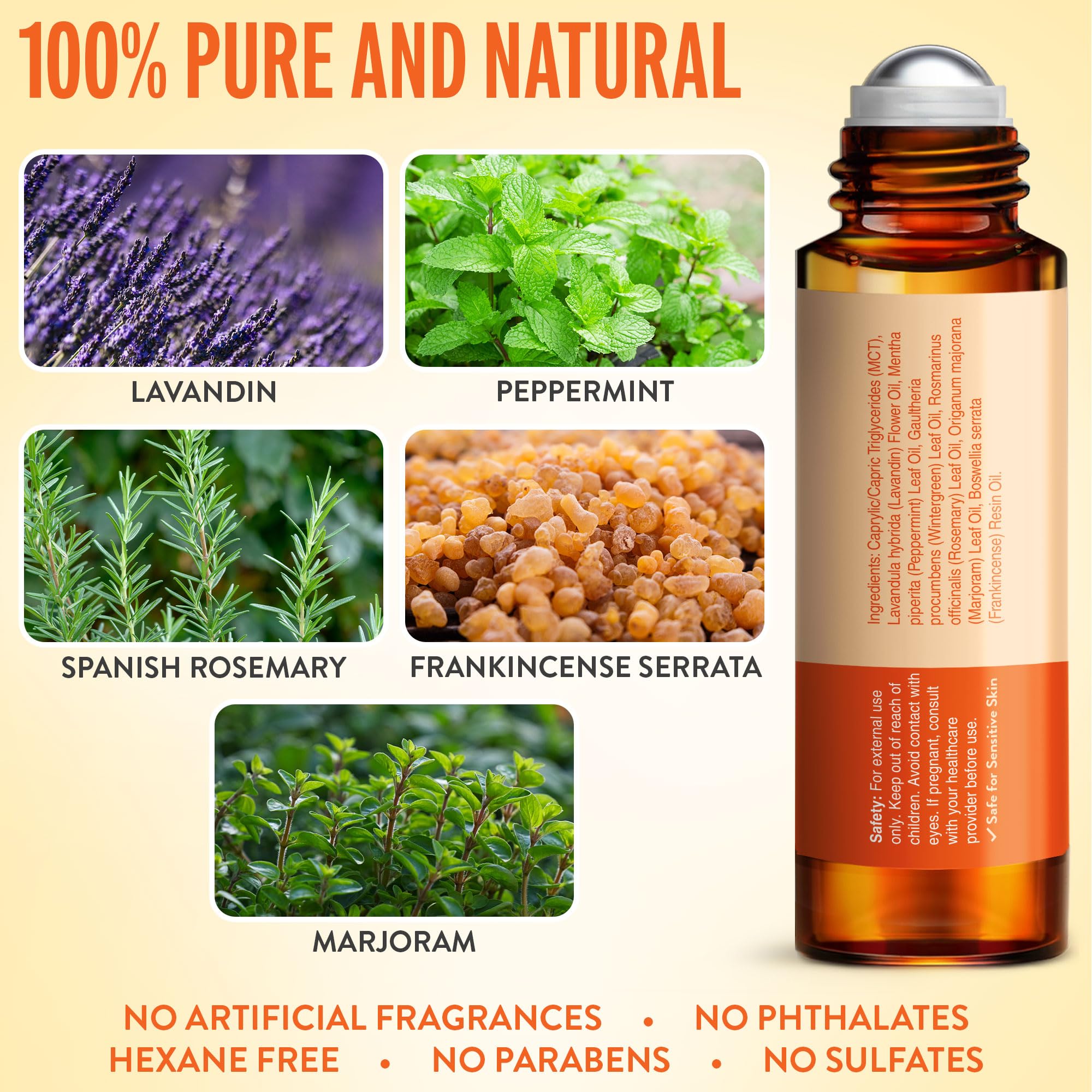 UpNature Head Bliss apply-neck-wrists illustrates easy freshening use during busy days.