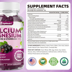 UPNEUTRI gummies close-up with soft chew texture and elderberry flavor.