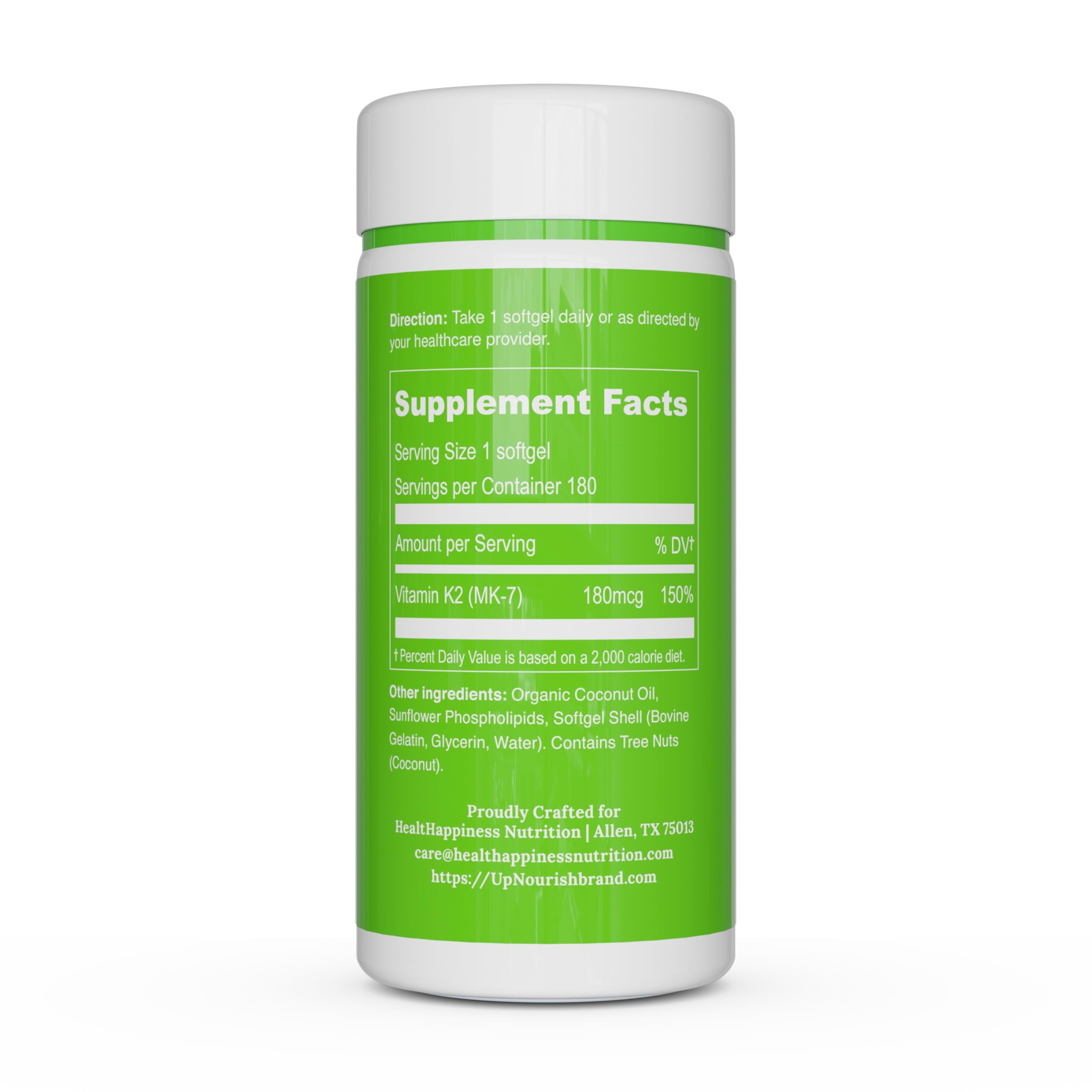 UpNourish eco-friendly packaging for sustainable daily use.