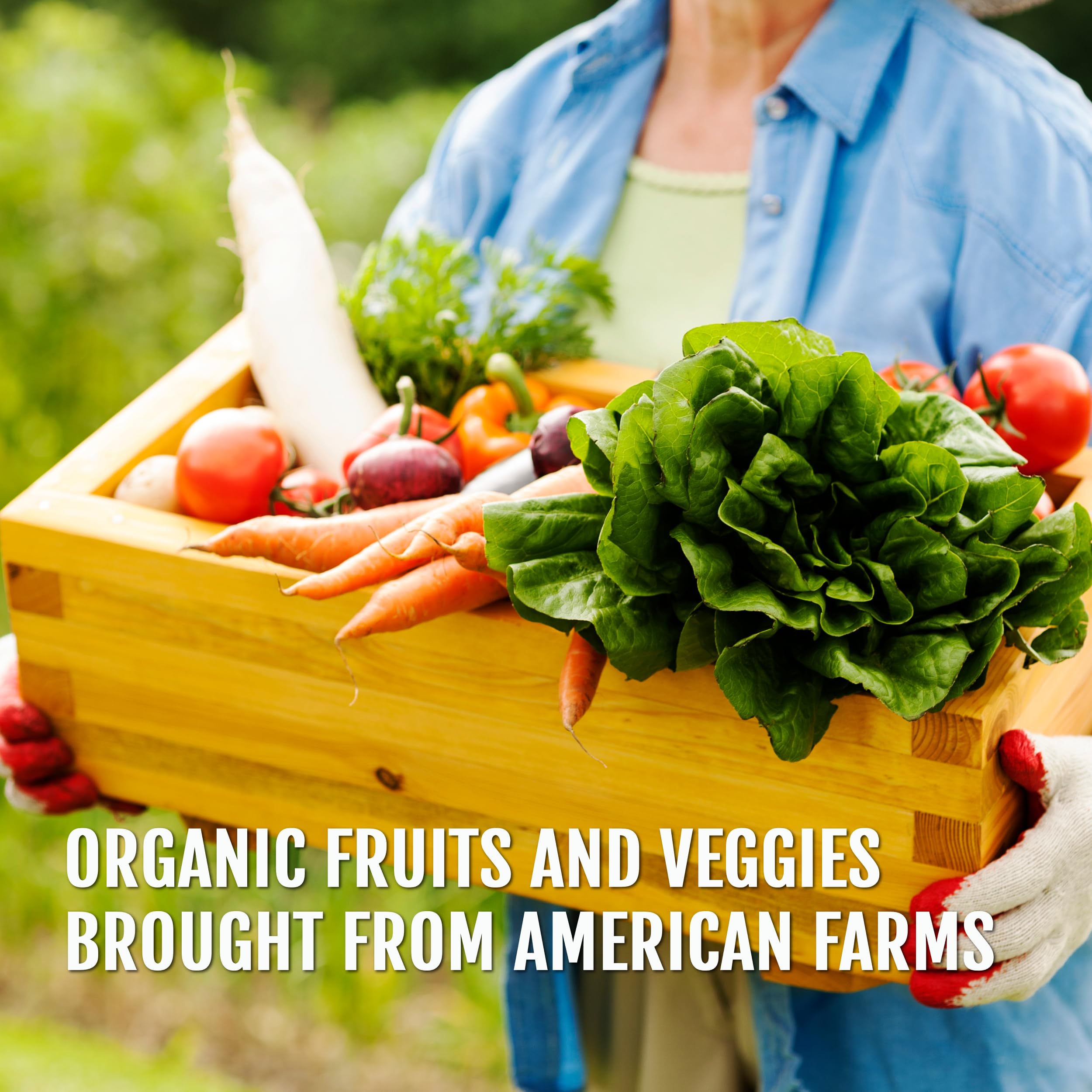 UpNourish label close-up, reveals organic, non-GMO and gluten-free features