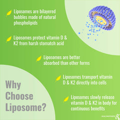 UpNourish label highlights 5000 IU D3 and 100 mcg K2 MK-7 together.