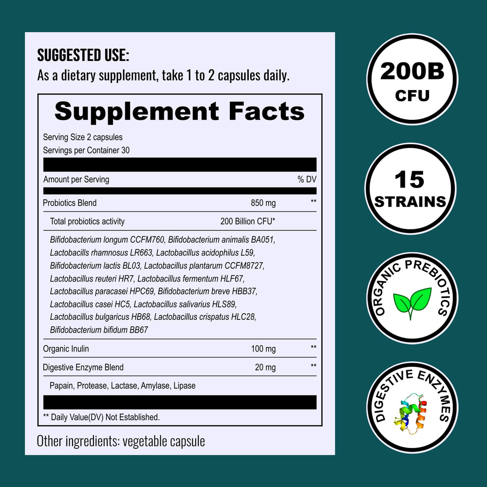 UpNourish Probiotics vial seal close-up indicating freshness.