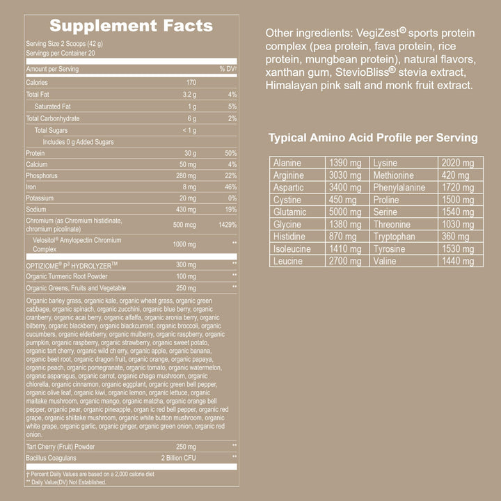UpNourish Vegan Sport Protein Powder Vanilla kitchen scene ready for keto routines