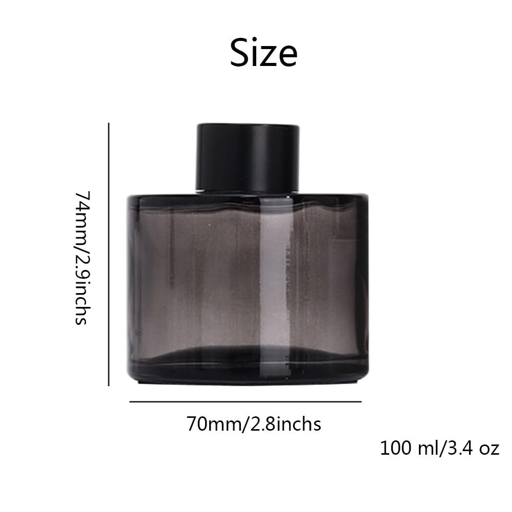 UPSTORE 100ml glass diffuser close-up texture highlight quality craftsmanship for long-lasting use