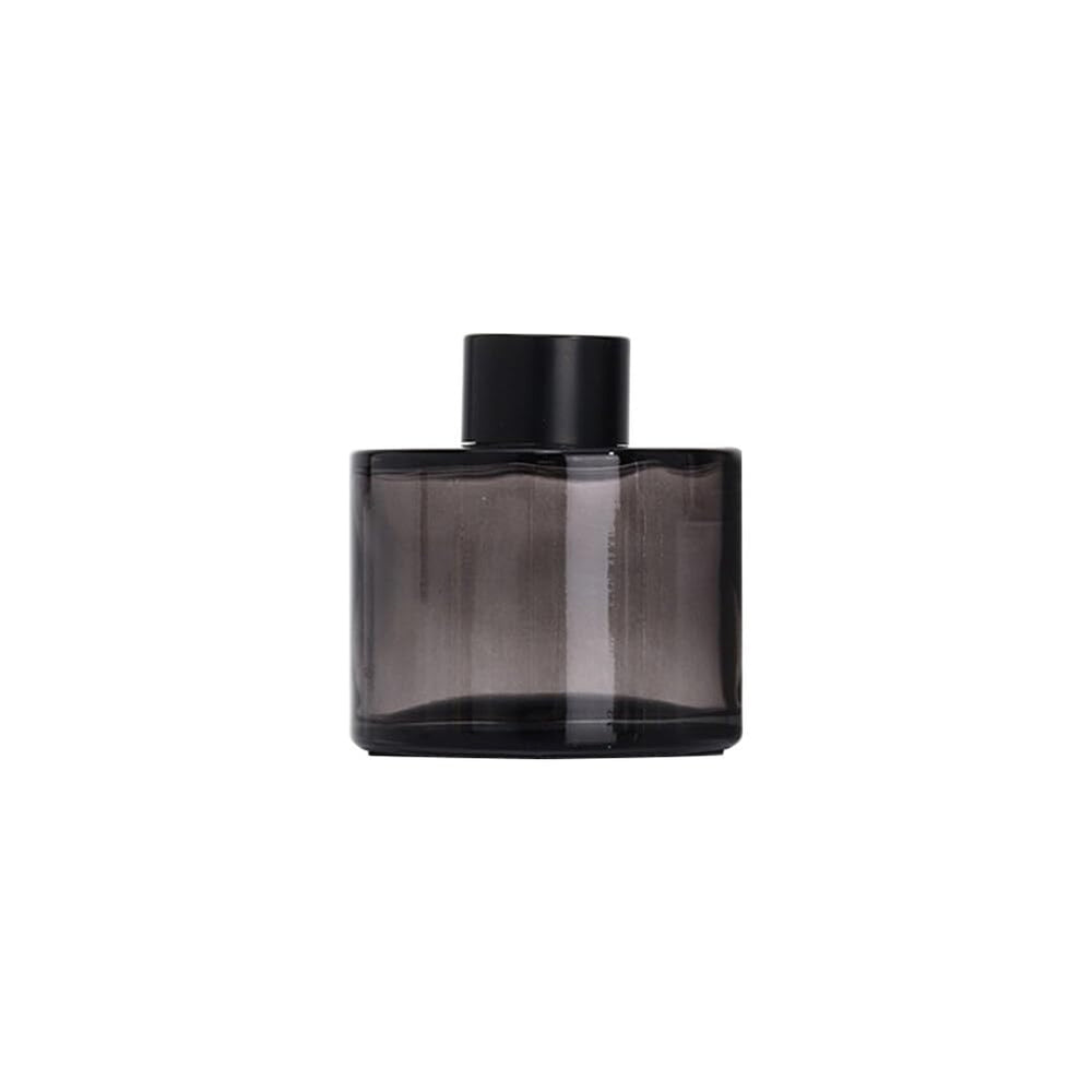 UPSTORE 100ml glass diffuser bottle front view, sturdy design for easy aroma diffusion