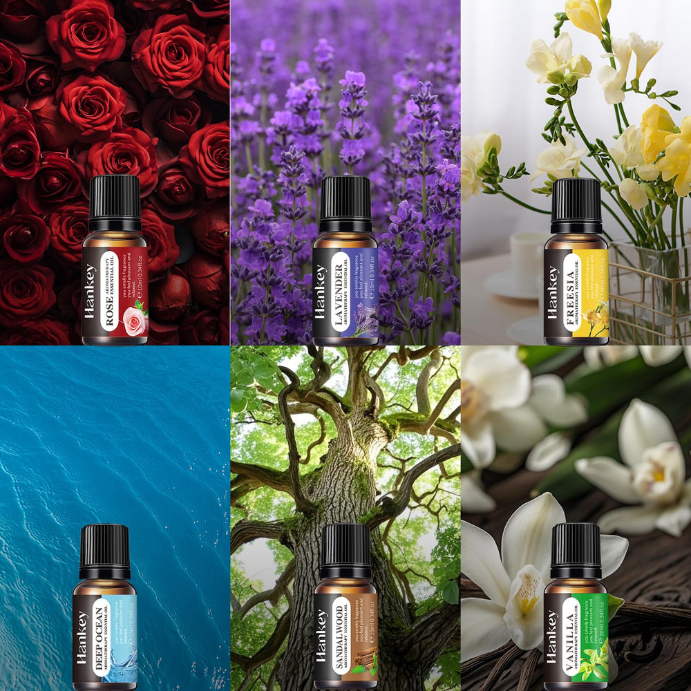 UPsyussa Freesia oil bottle for uplifting mood and energizing spaces