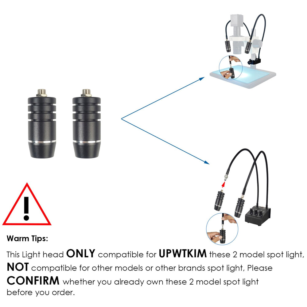 Upwtkim Light Head Red packaged image communicates ready-to-use inclusion.