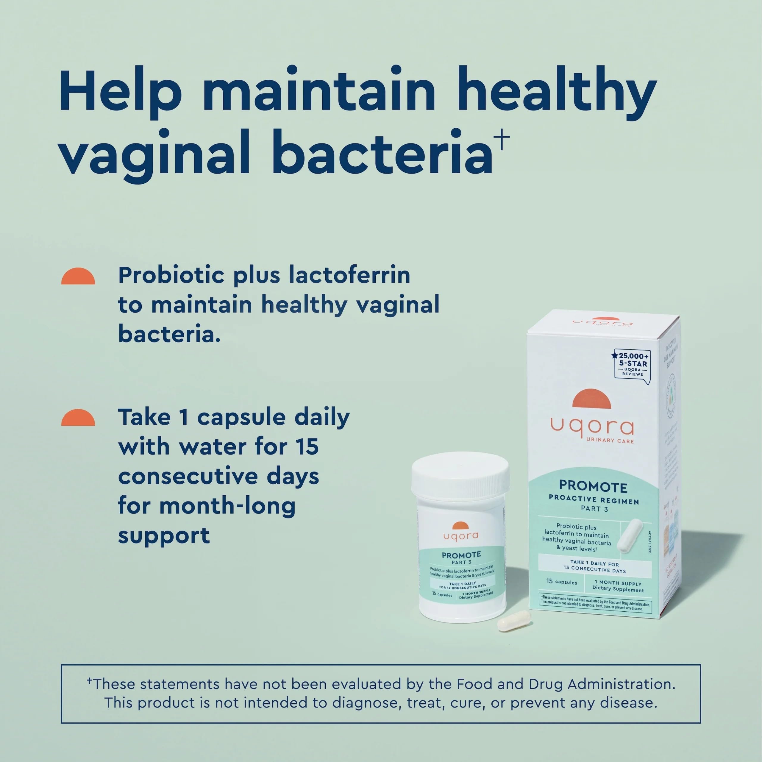 Uqora Complete Regimen packaging showing the 3-part system.