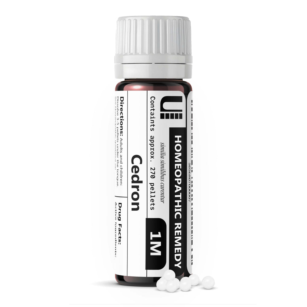 Urenus Cedron 1M pellets pack—compact container for everyday use