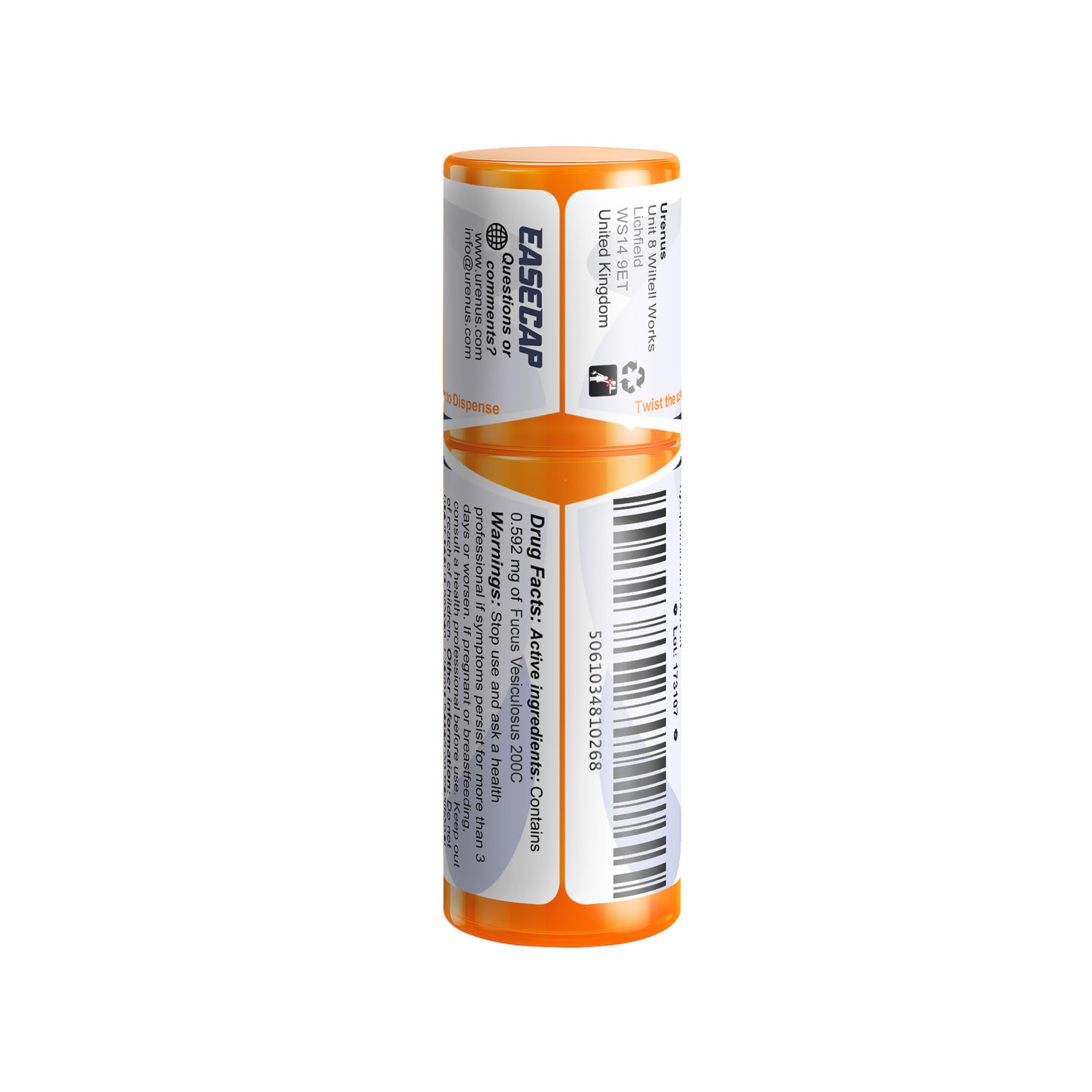 Close-up of the dispensing button demonstrating consistent dosing action.