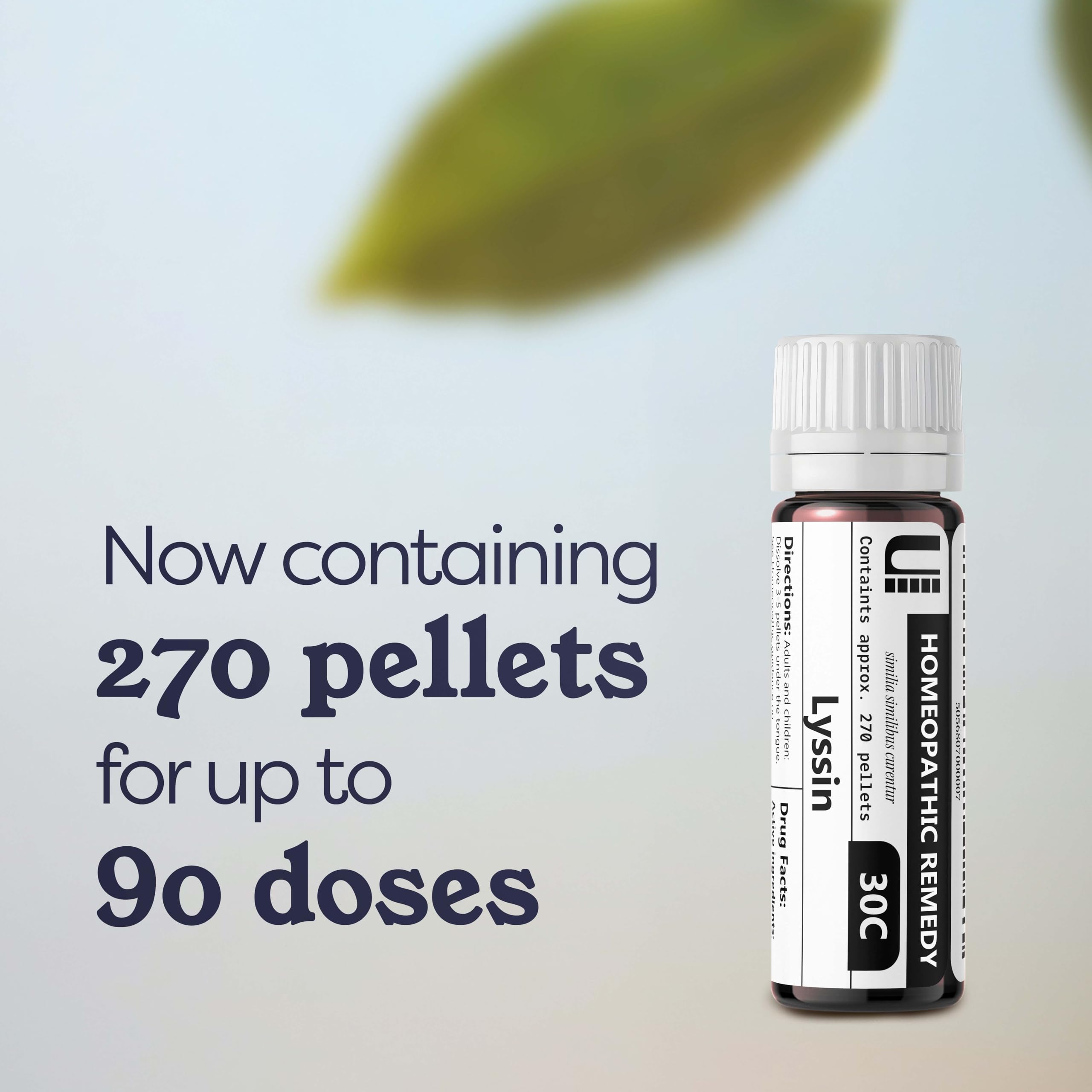 Urenus Lyssin 30C lactose-free formulation.