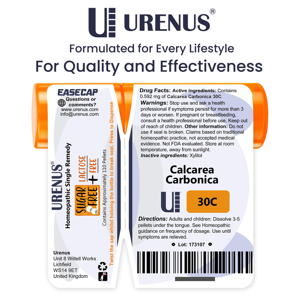 Travel-friendly packaging holds 110 pellets for daily routines.