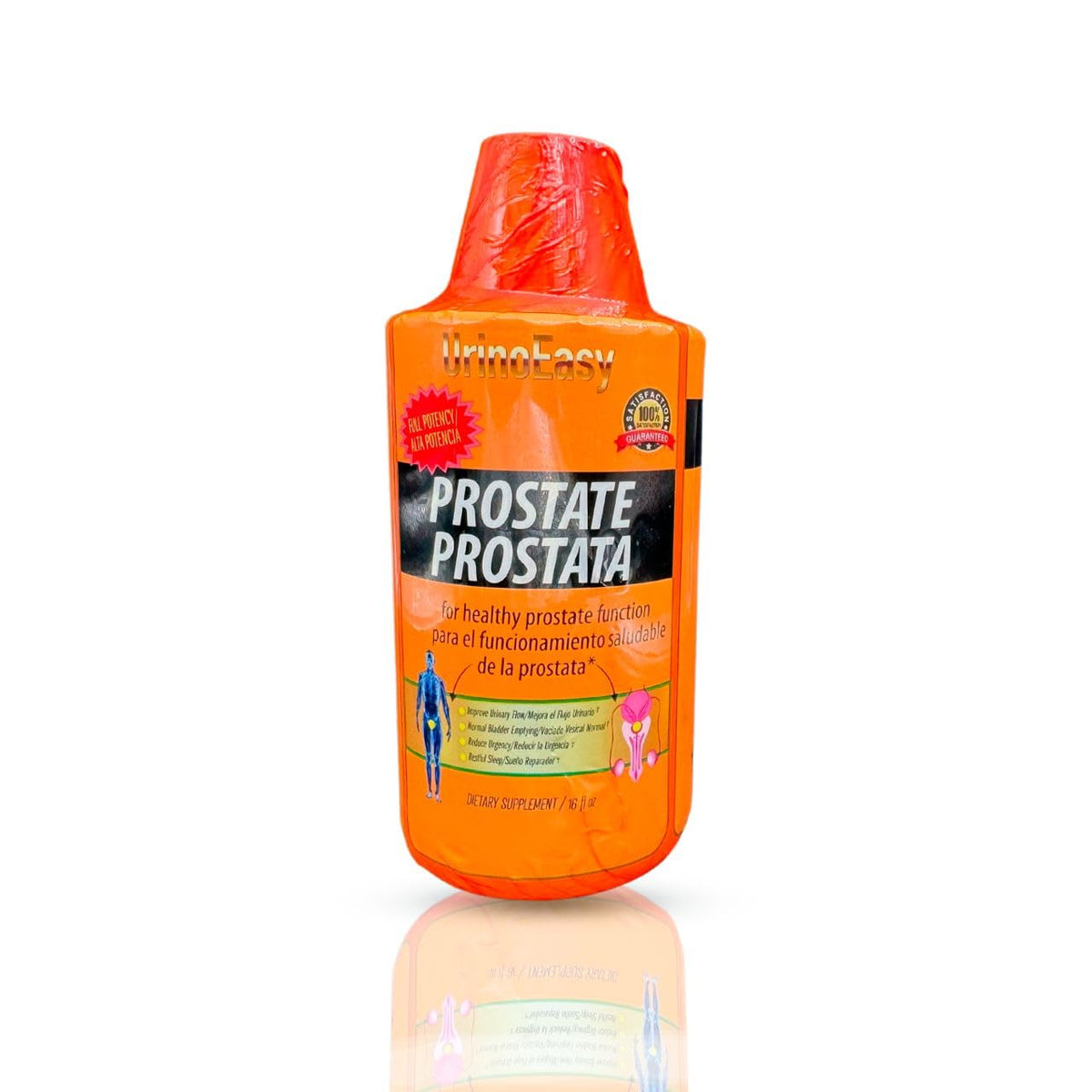 URINOEASY prostate supplement bottle offering daily urinary support