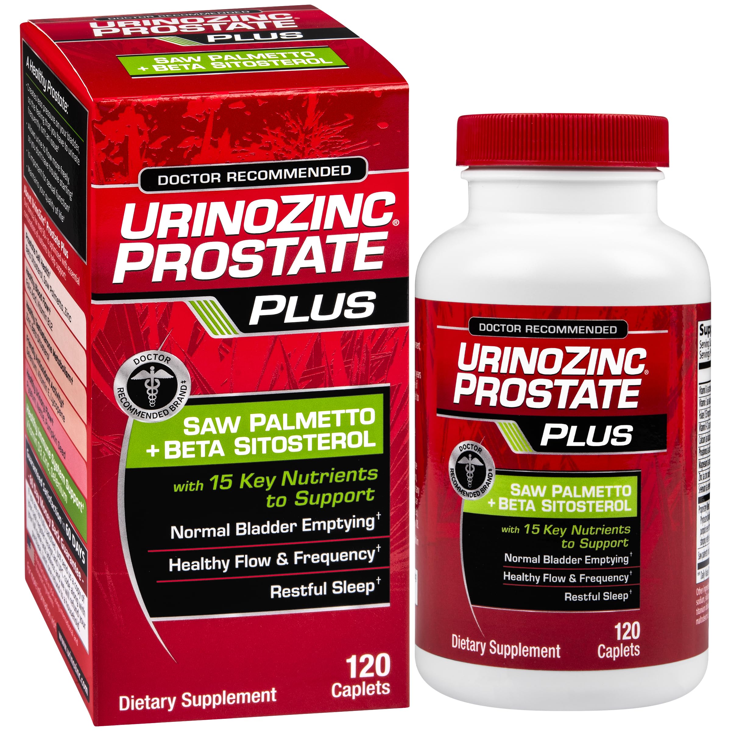 Capsules close-up from Urinozinc Prostate Plus for easy daily intake
