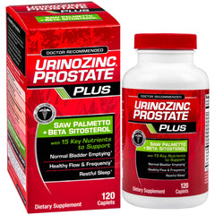 Capsules close-up from Urinozinc Prostate Plus for easy daily intake