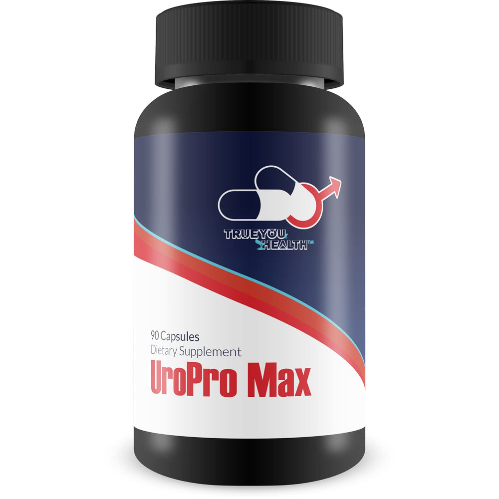 UroPro Max bottle cap close-up with premium packaging for daily use
