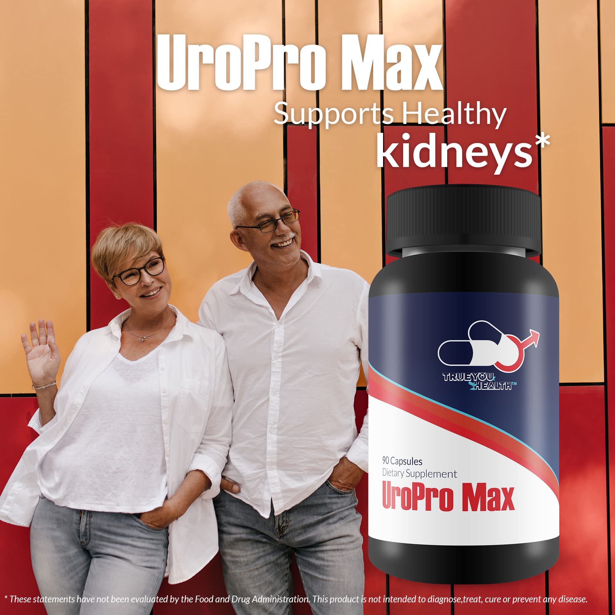 UroPro Max seal and label emphasize USA-made quality