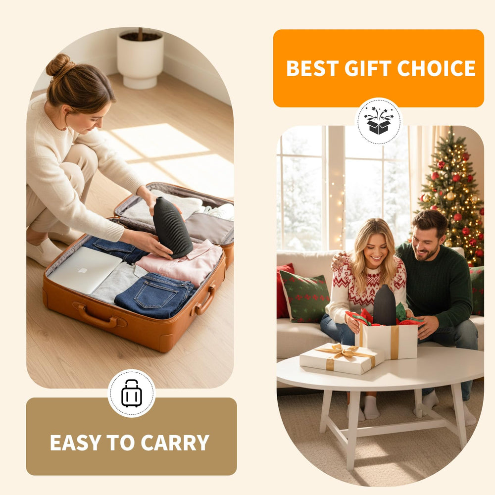 URPOWER diffuser doubles as a soft night light with independent control.