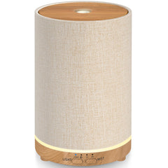 URPOWER 100ML diffuser with wood grain base creates calm living spaces.