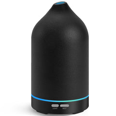 URPOWER 120ML diffuser with ceramic black finish adds elegant ambience and fragrance.