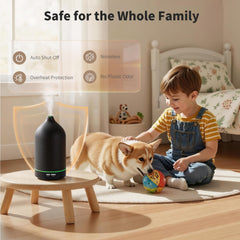 URPOWER diffuser offers two mist modes to adjust aroma intensity.