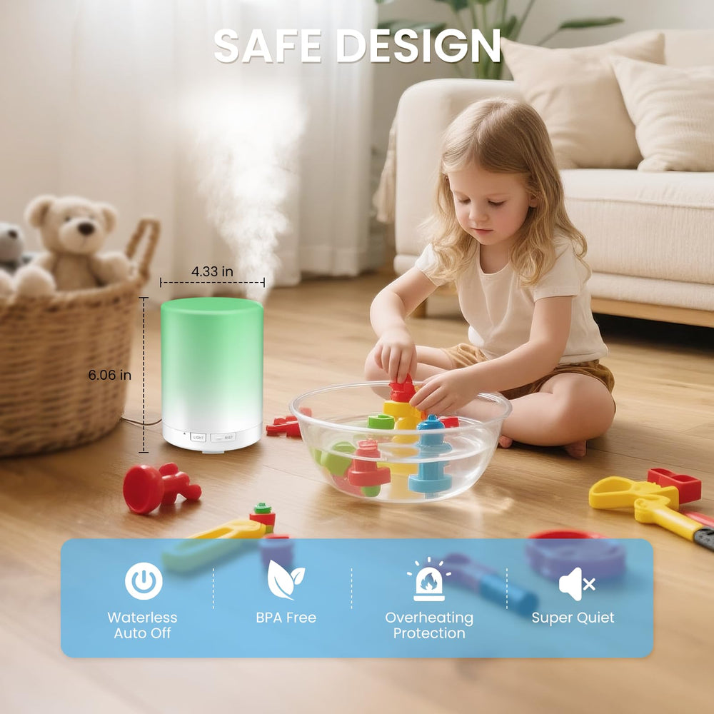 URPOWER diffuser with 4 timer options for control