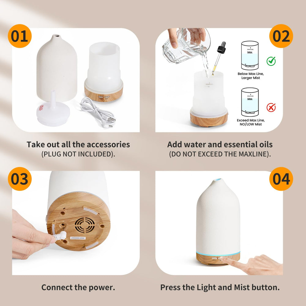 URPOWER gift-ready diffuser packaging for a thoughtful present