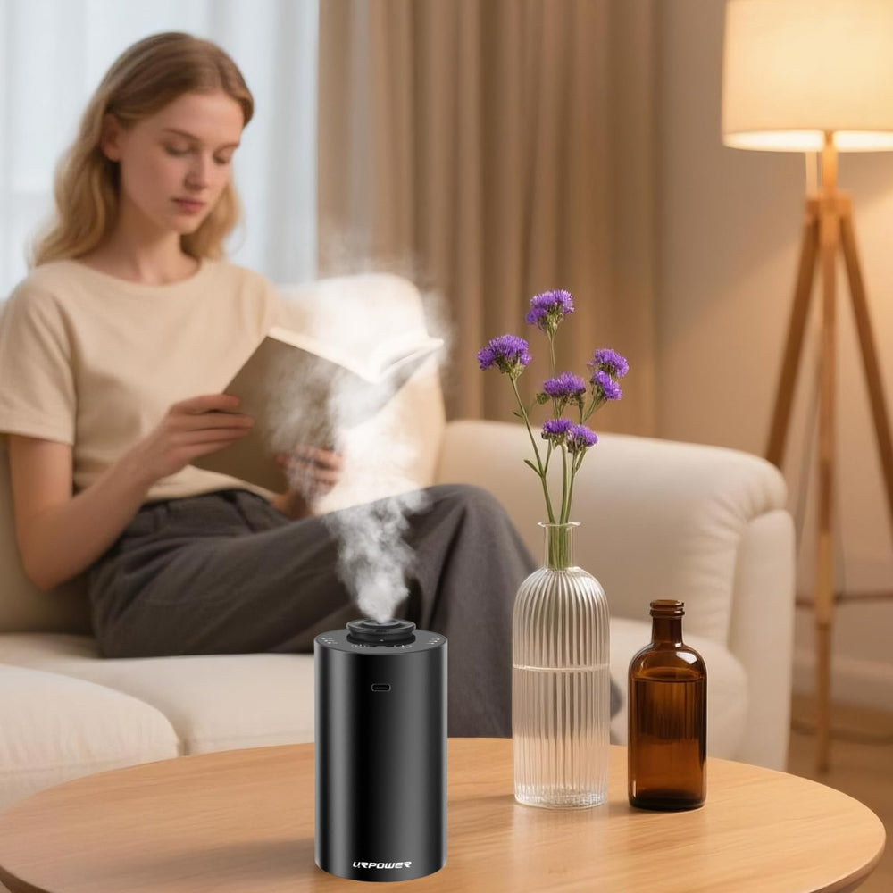 URPOWER diffuser USB-C charging for easy power on the go.