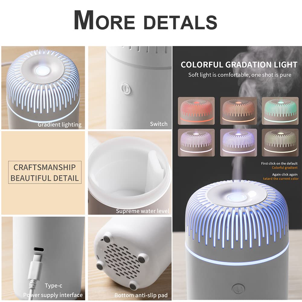 UrrSovv nightlight mode provides gentle illumination with fragrance