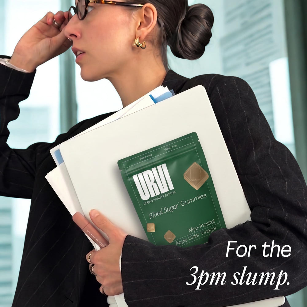 URVI gummies daily-use scene showing easy incorporation into morning routine.