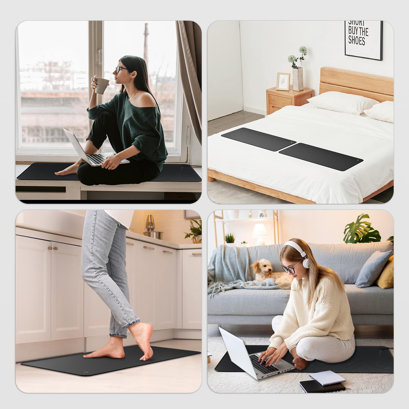 Urvoix mat with 15 ft cord offers flexible placement.