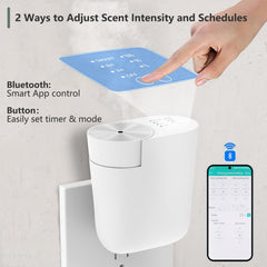 Replacement oil bottle for uninterrupted scent experiences