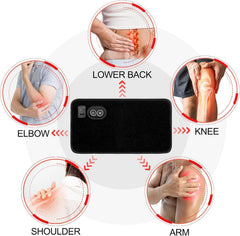 USUIE red light therapy belt worn on the back for hands-free daily use.